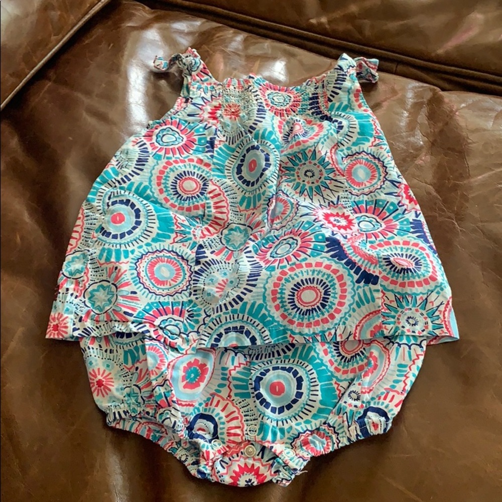 Tea Collection Romper 3-6m NWOT
